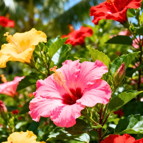 Hibiscus Plant in 6 inches pot - Image 3